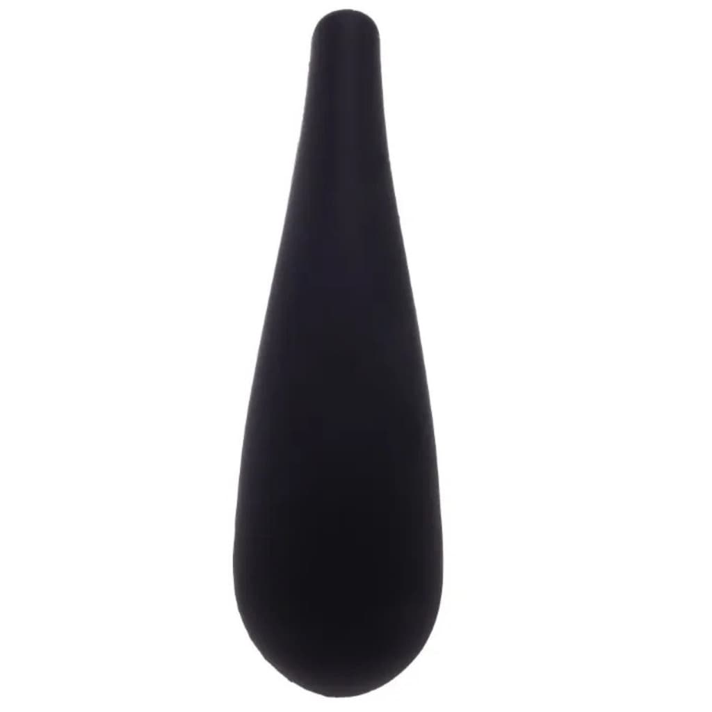 CJ 2 OMBREIRAS DE PLASTICO EMBORRACHADO P/CABIDE PRETO 14,5cm x 3,5cm x 4,5cm
