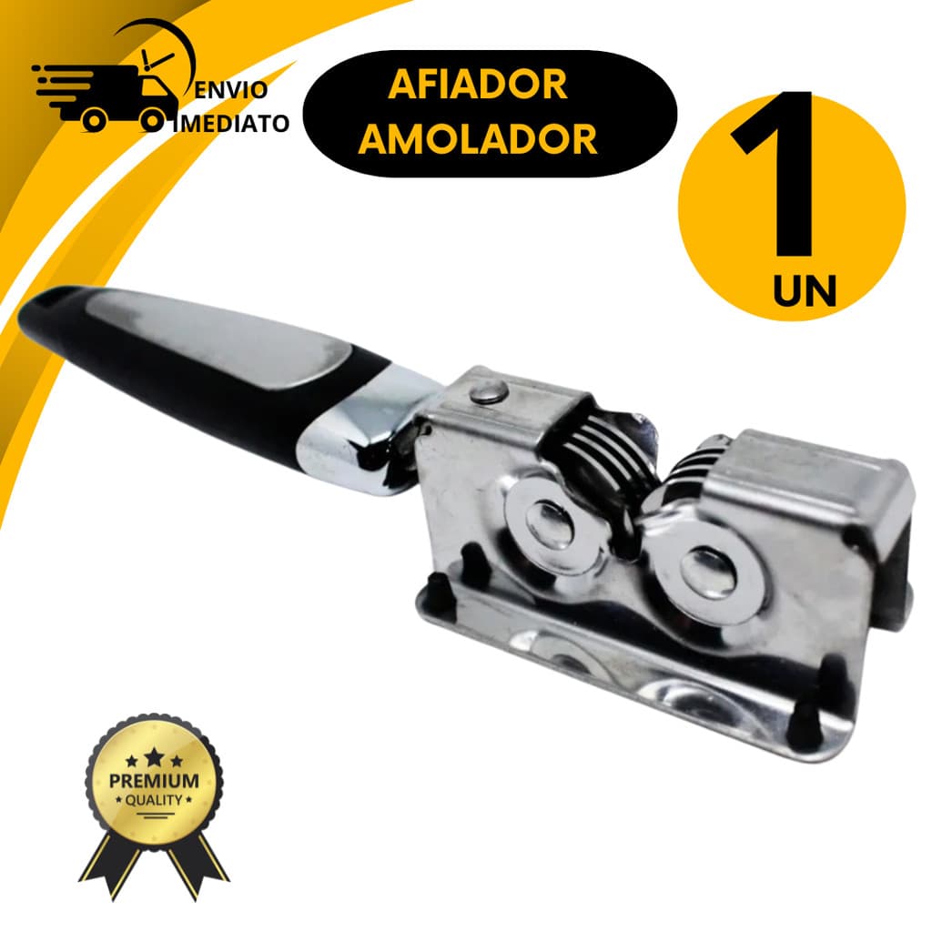 Afiador Amolador de Facas Canivete Aço Inox Tesoura Profissional