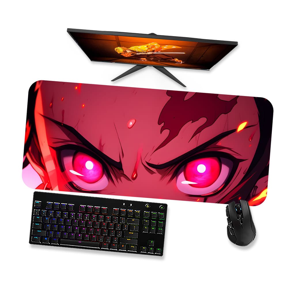 Mouse Pad Gamer Grande  Demon Slayer Tanjiro 8  90x40 80x40 60x40 70x30 45x40