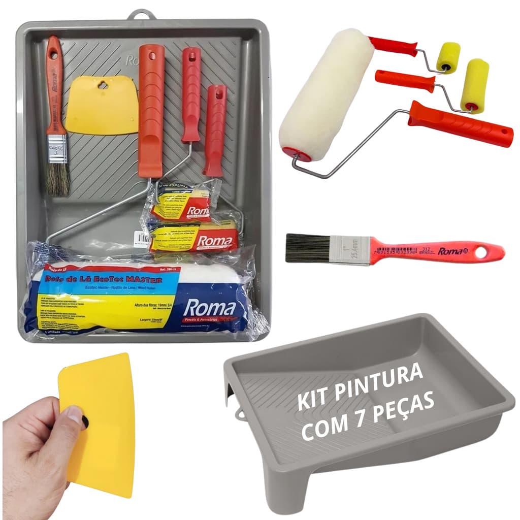 KIT PINTURA ROMA FLEX 665-02 C/7p