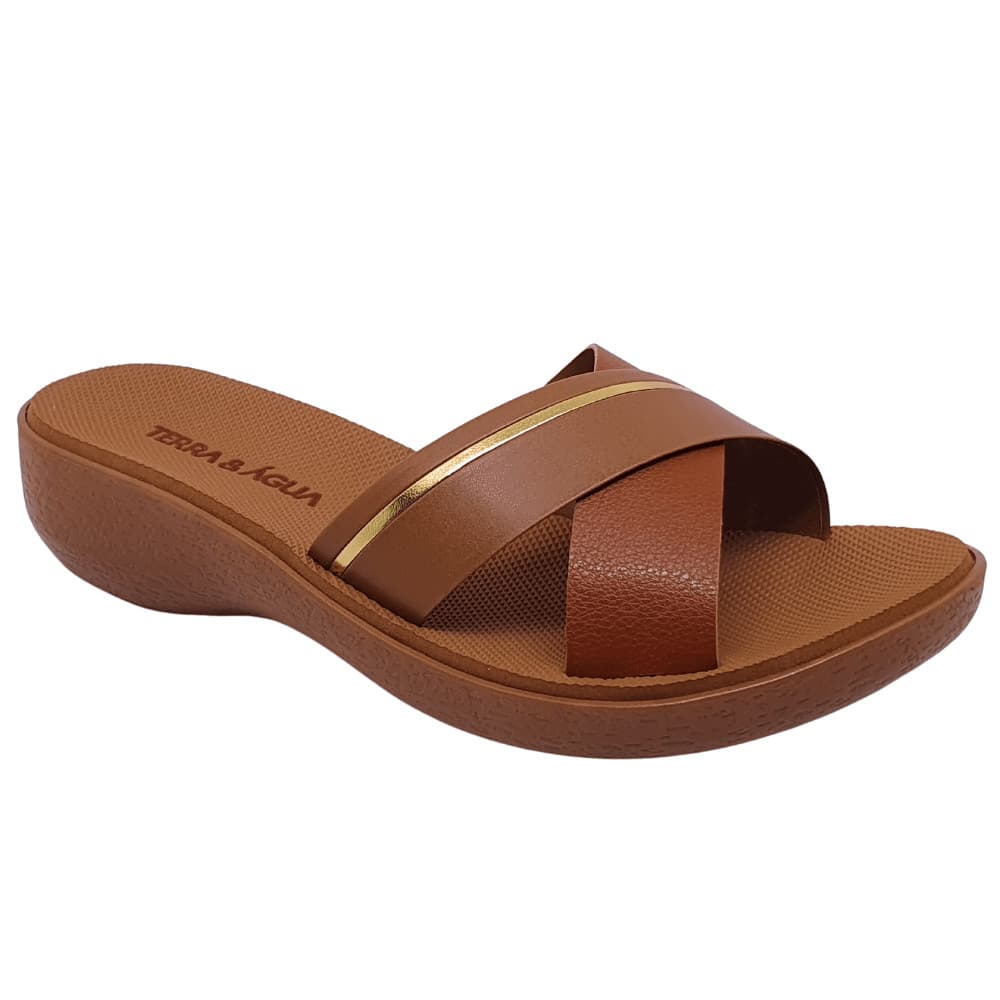 Chinelo Feminino Plataforma Tamanco Ortopético Confortavel Terra e Àgua