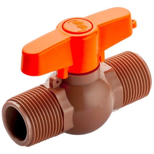 Registro Esfera Pvc Rosca Herc.externa 3/4