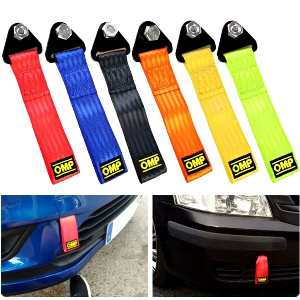 Tow Strap Hook Racing Fita Cinta De Reboque Engate Opm