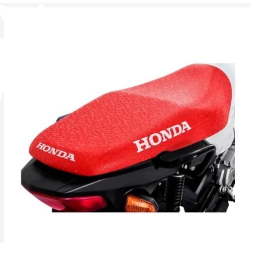 Capa Banco Pop 110i Honda Modelo Original Colmeia 2018 2019 Preto Vermelho