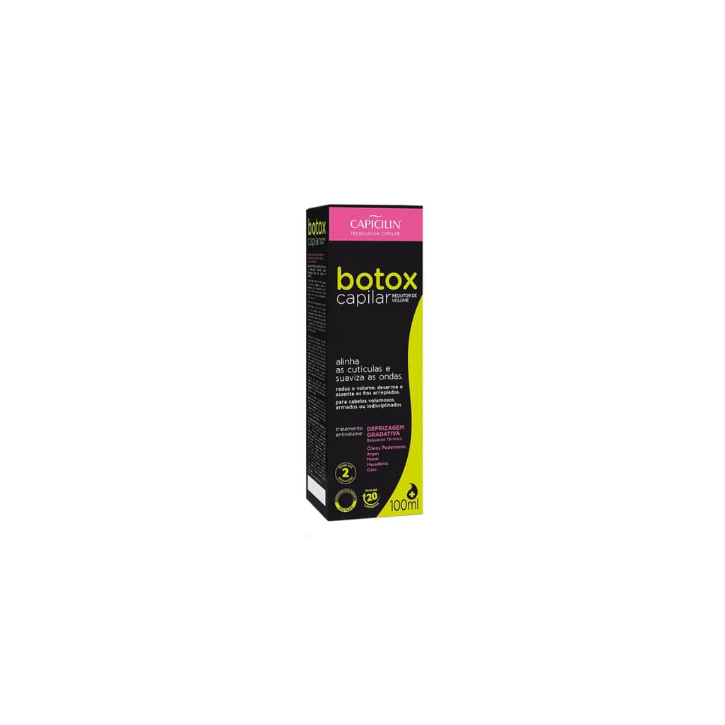 BOTOX CAPILAR REDUTOR DE VOLUME CAPICILIN 100ML