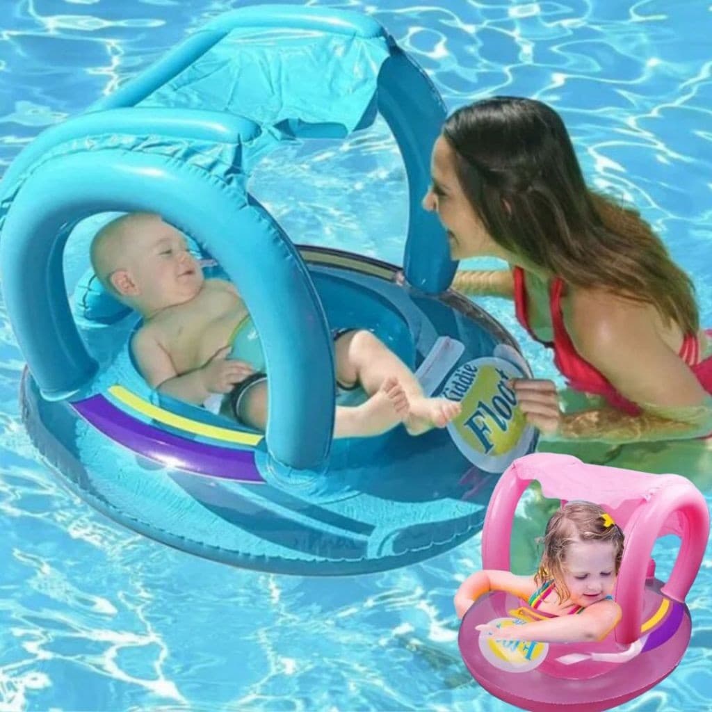 Boia Bote Bebê Cobertura Float  Fralda Perninha Infantil Boia Piscina
