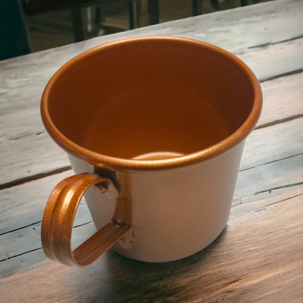 Caneca Copo Moscow Mule Alumínio Cor Cobre 250ml Festa Casamento Eventos Brinde Presente