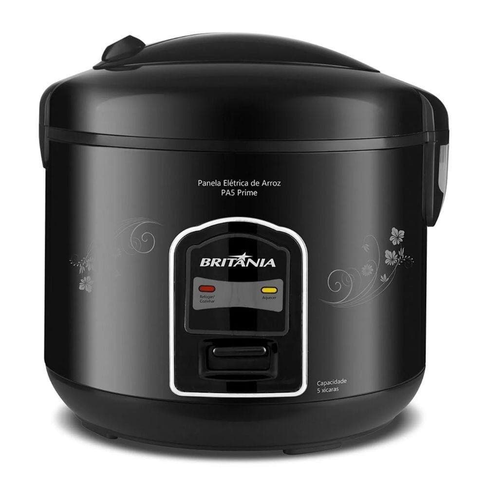 Panela Elétrica De Arroz Britânia Preto - 220V