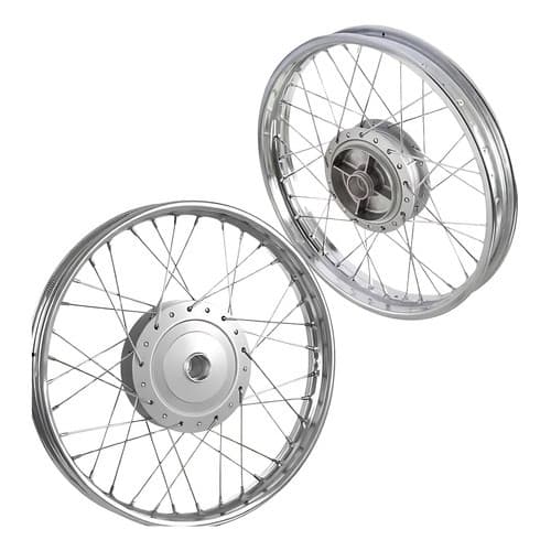Par Aro Roda Traseiro/dianteiro Moto Honda Cg Titan Fan 150