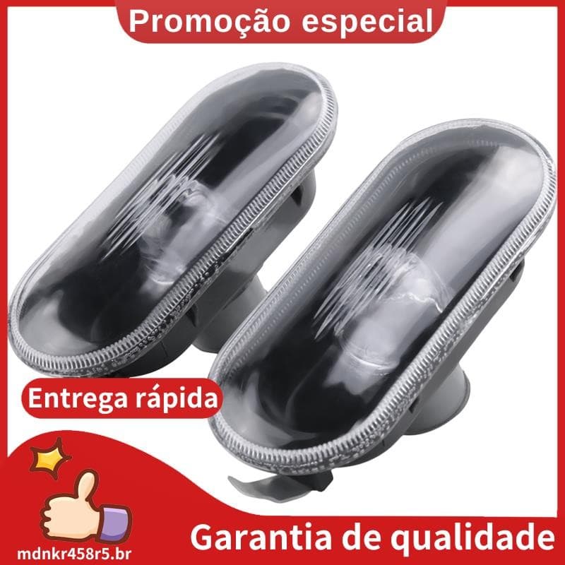 2 Pçs Marcador Lateral Do Carro Sinal De Volta Luz Advertência Preto Capa Da Lâmpada Para MK4 Golf , B5/B5.5 , . mdnkr45