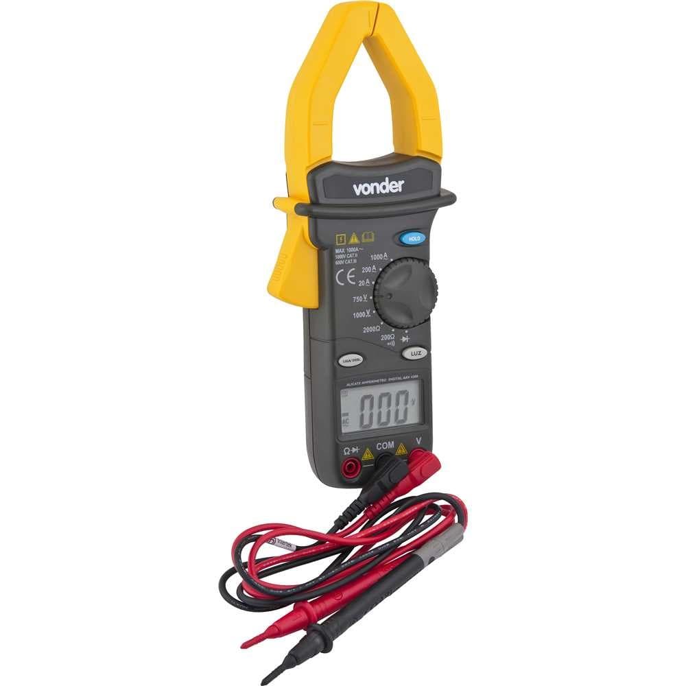 Alicate Amperímetro Digital AAV 4200 Vonder