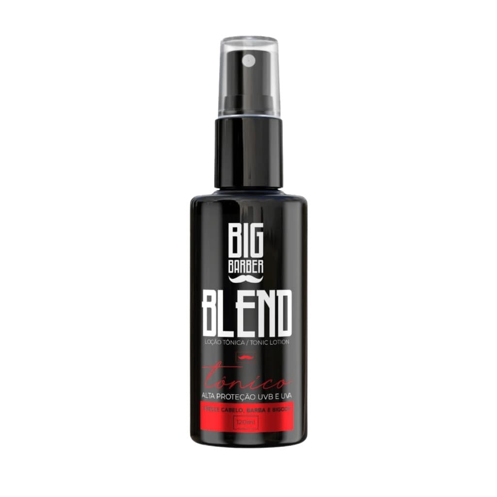 Tônica Loção P/ Crescer Nascer Barba Cabelo 120ml Big Barber