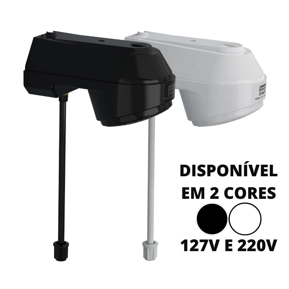 Chuveiro Ducha Eletrônica E-Soft 127V ou 220V 5500w/7500w Enerbras
