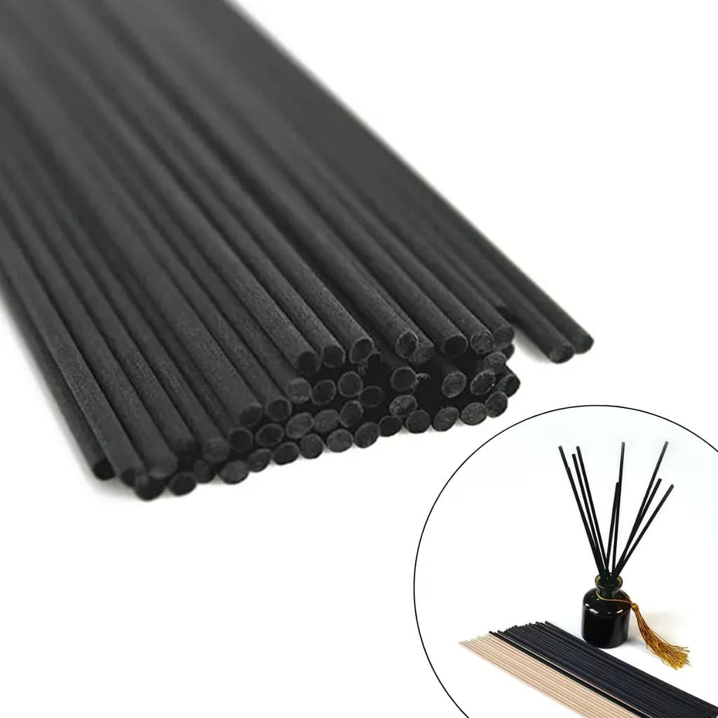 Kit 60 Varetas para Difusor de Ambiente – Fibra de Algodão 30cm