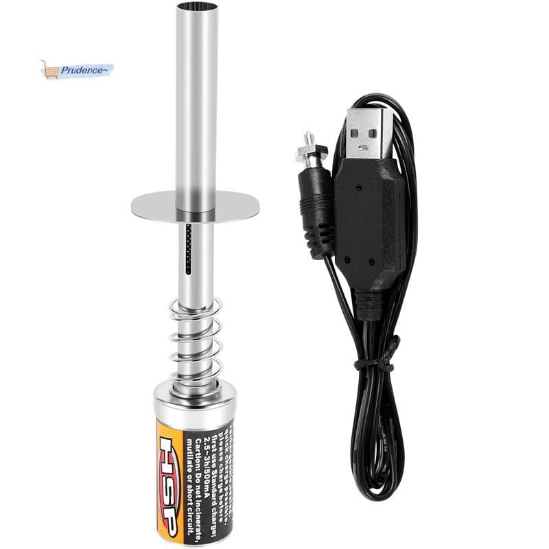 RC Nitro 1.2 V 1800Mah Recarregável Glow Plug Igniter DC Carregador USB Para Gás Power 1/10 1/8 Car