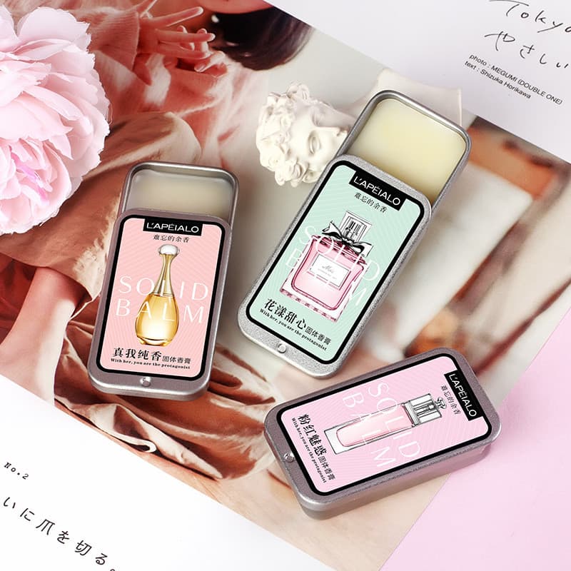 Bálsamo Sólido Em Bastão , Estudantes , Homens E Mulheres , Fragrância Fresca , Bolso Portátil