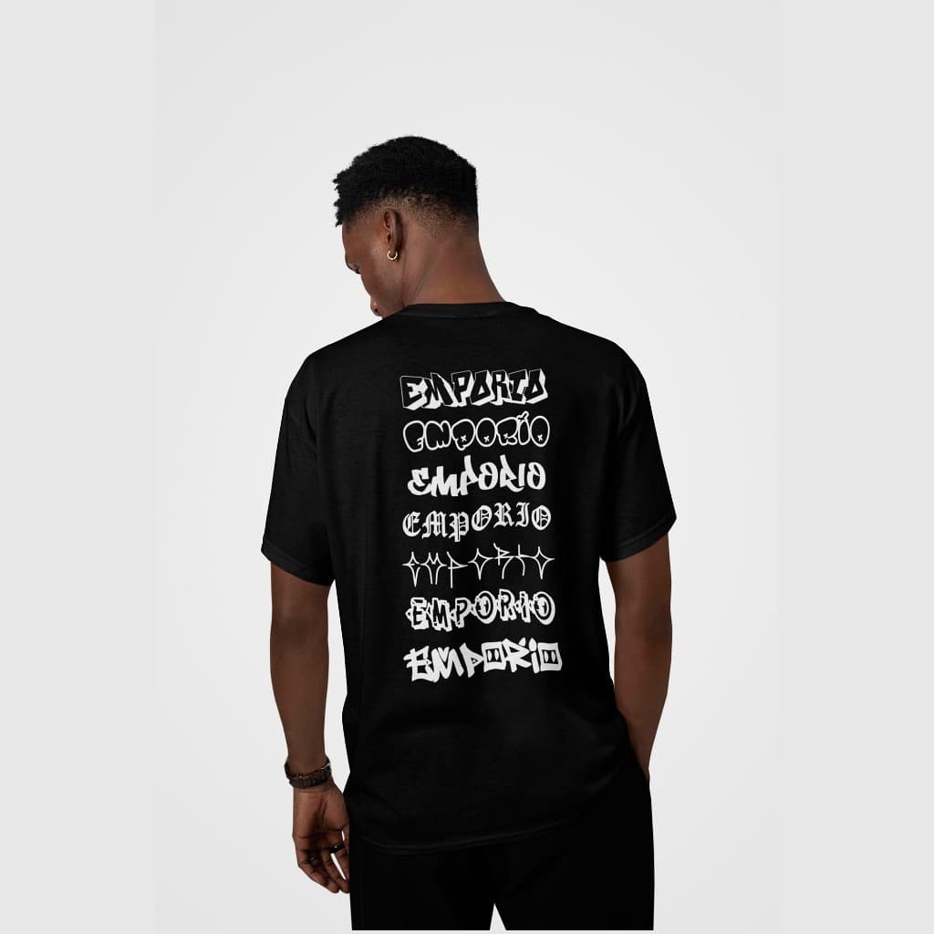 Camiseta Blusa Frente Costa Fontes Pichação Emporio