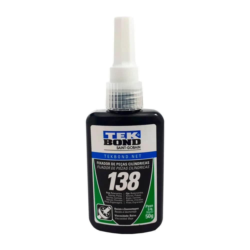 Cola Trava Fixa Rolamento 50 g 138 Verde - TEK BOND