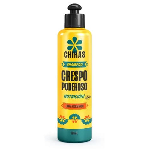 Shampoo Crespo Poderoso Chikas - 300ml Cabelo Hidratente Bio Extratus