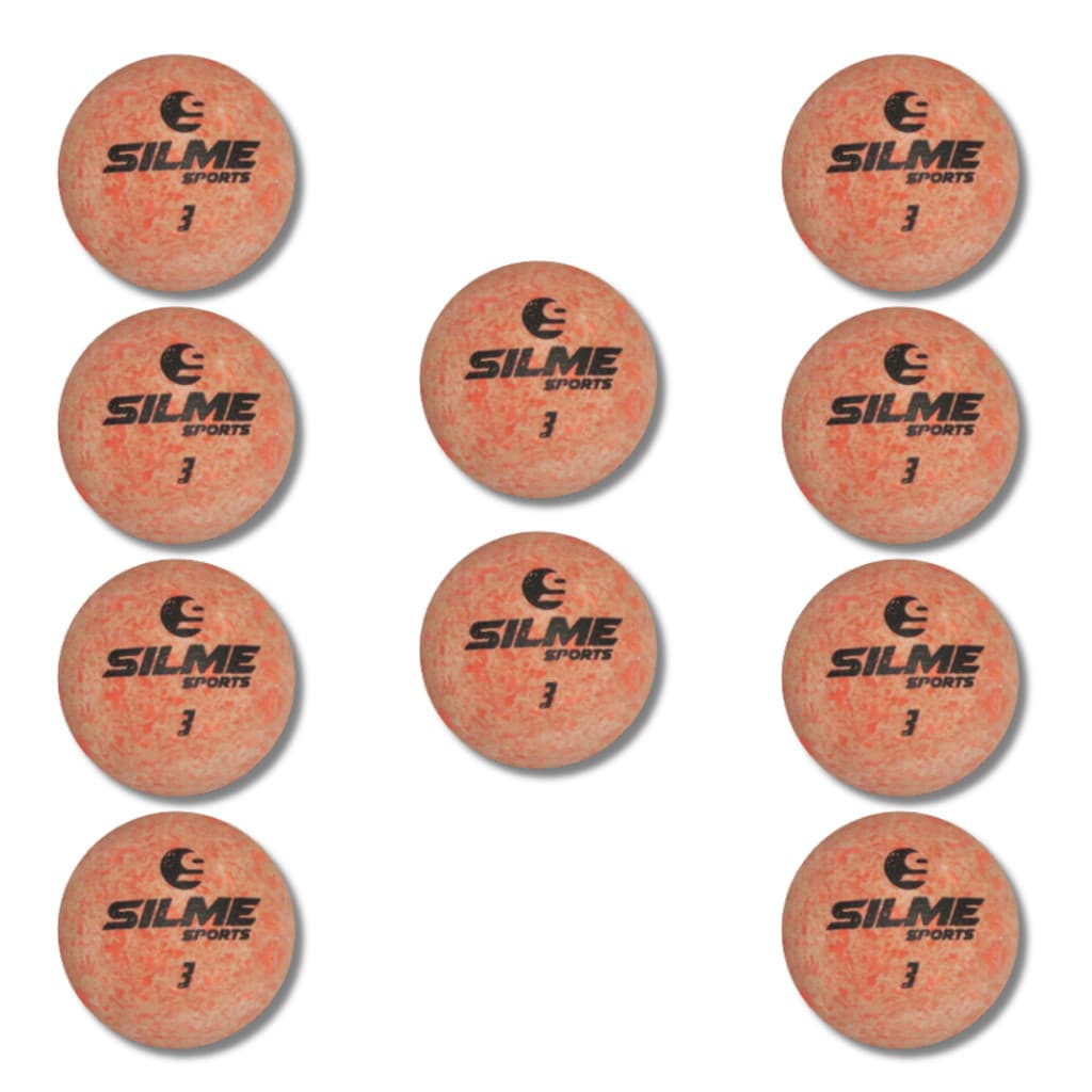 Kit c/ 10 Bolas de Frescobol Borracha N3