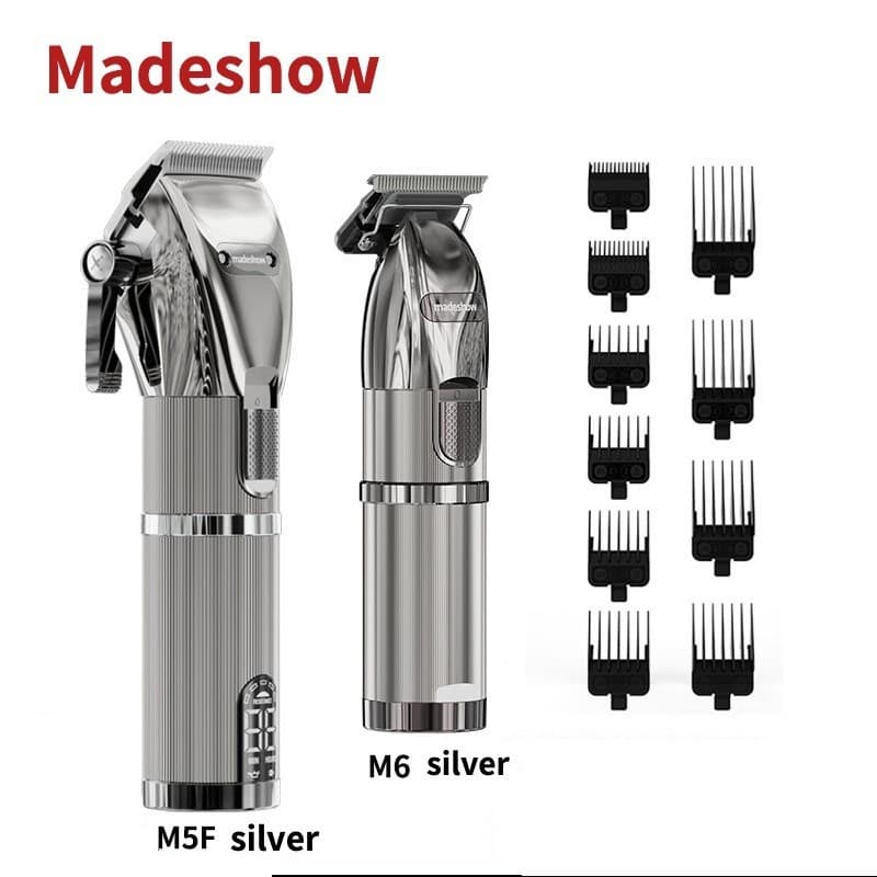 Madeshow M5f Máquina De Cortar Cabelo , Aparador De Profissional Para Homens , Corte Sem Fio , Barbeiro De Alta Qualidad