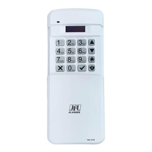 TECLADO CENTRAL DE ALARME OLED TEC-500 JFL COM BARRAMENTO