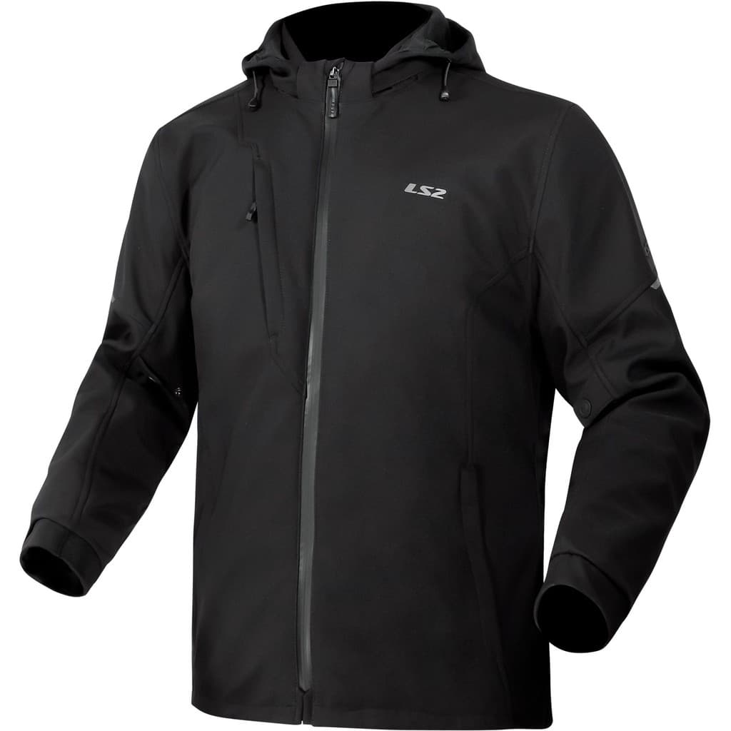 Jaqueta LS2 Bolton Masculina Impermeável Casual Moto Motociclista Preto