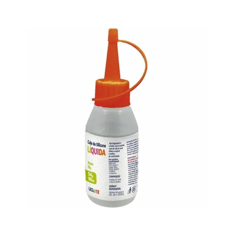COLA DE SILICONE 60ML - LEOARTE