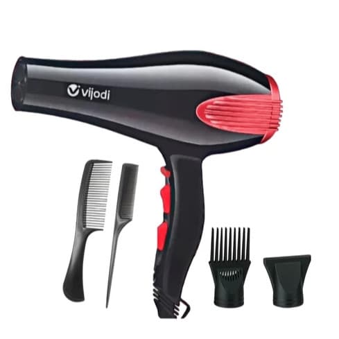 Secador de Cabelo 6000W Profissional 110V Com 2 Pentes 2 Bicos