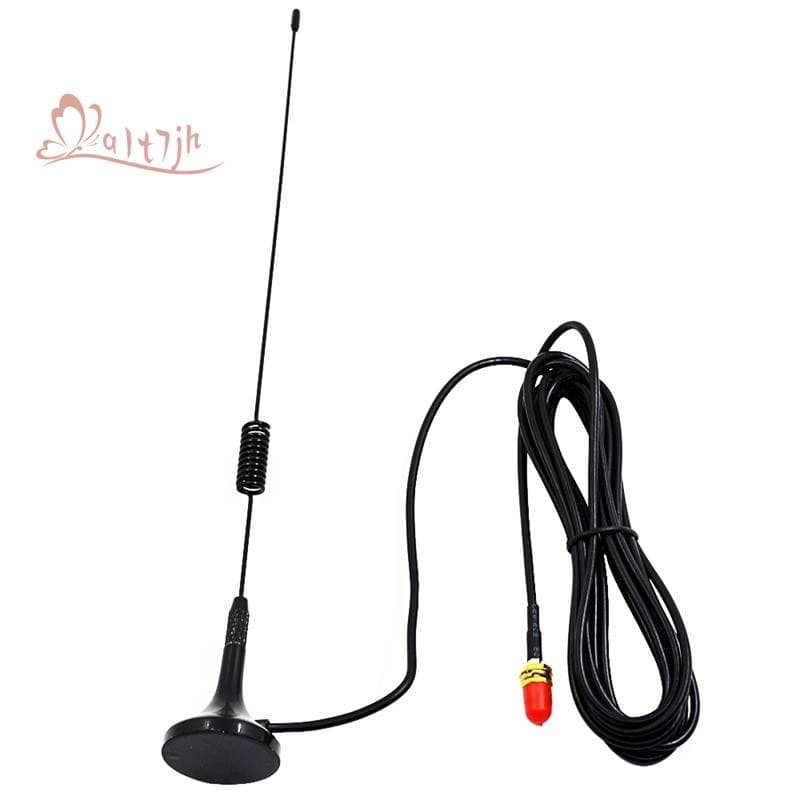 Antena Magnética De Banda Dupla Para Carro UT-106UV SMA-Fêmea Walkie Talkie UV-5R-82 9R