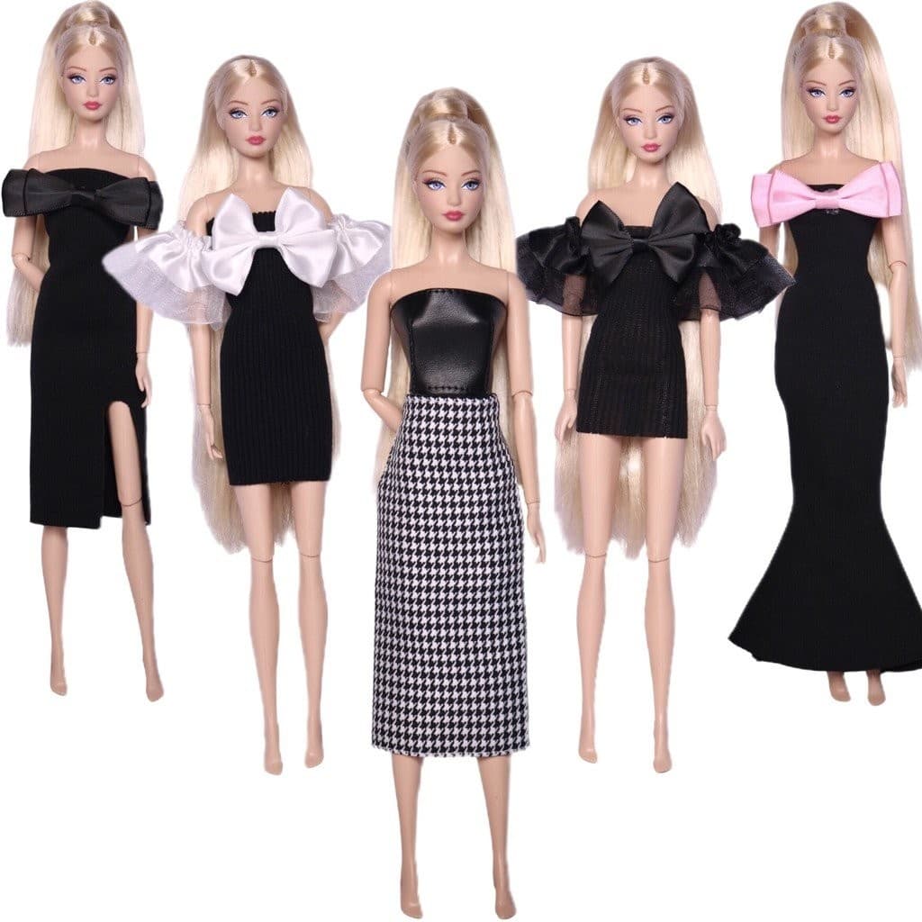 Roupas de boneca de 30cm, saias, vestidos de noite, roupas de boneca, brinquedos para meninas