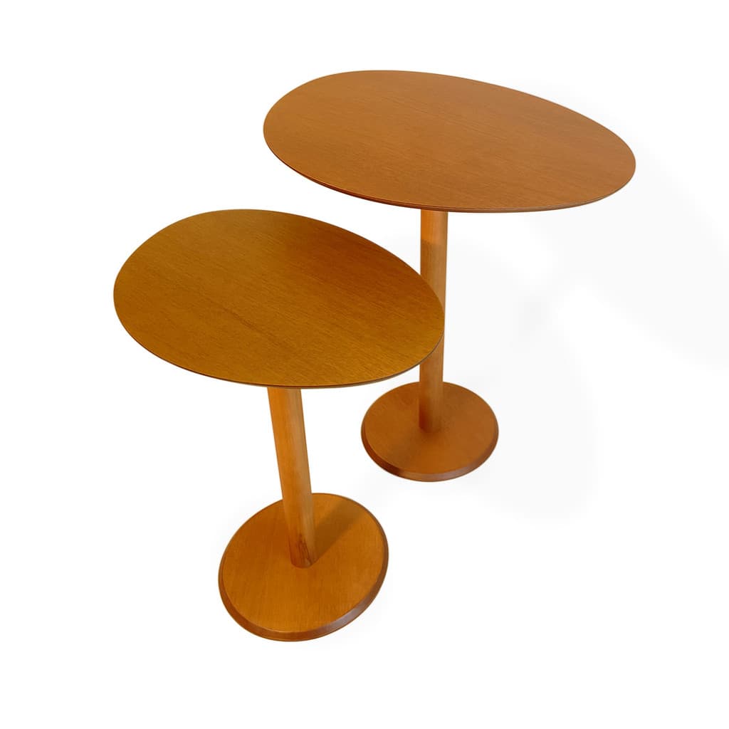 Kit Mesas Laterais Heming Design Orgânico para Sala de Estar