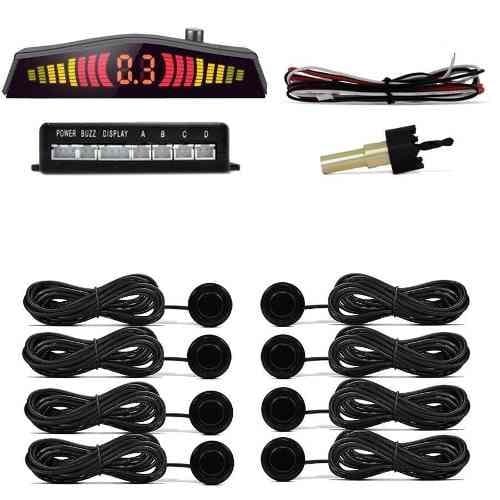 Sensor De Estacionamento 8 Pontos Preto