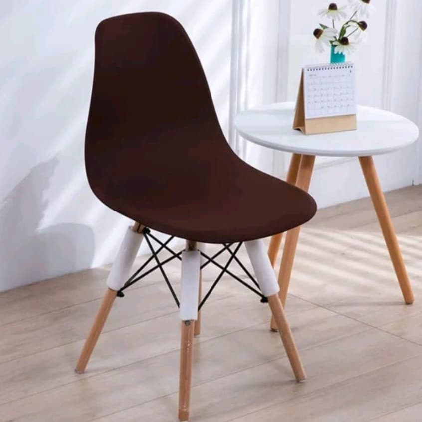 KIT 6 Capas Para Cadeira Eiffel, Nordic, Eames, Charles, Removível, Ajustável em Tecido Malha