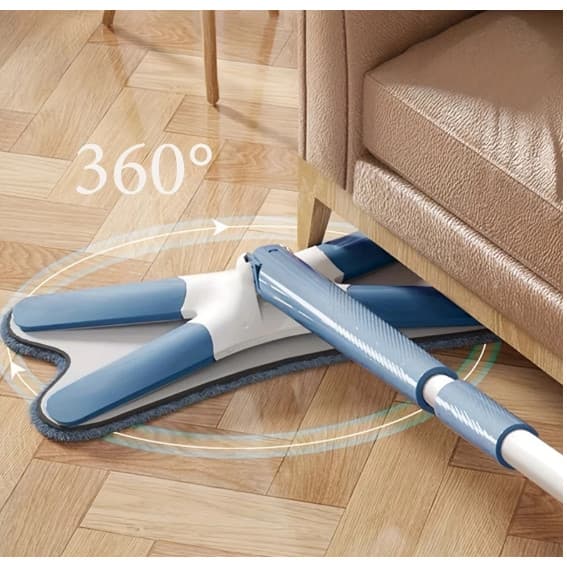 Rodo Twist Mop Xmop Esfregão Giratório Lava E Seca Com Extrusão Microfibra Multiuso Limpeza Piso
