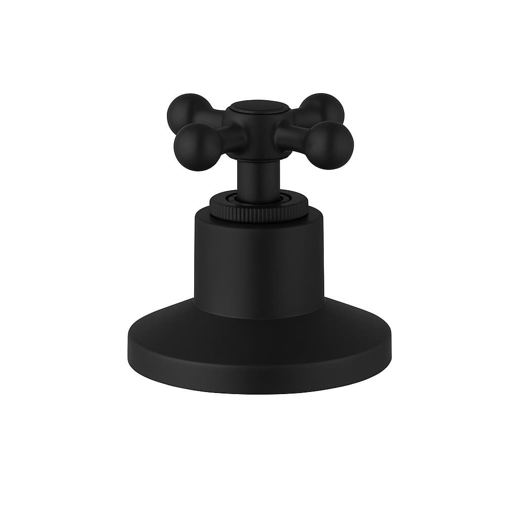 Acabamento Preto Padrão Deca para Registro, Chuveiro e Pia – Metal 16 Estrias 1/2”, 3/4” e 1´