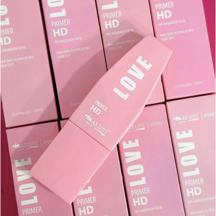 Primer HD pré-maquiagem facial - Max Love