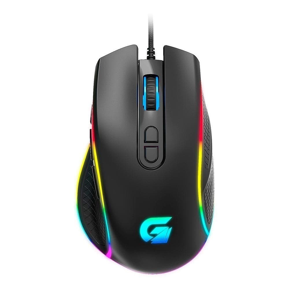 Mouse Gamer Cruiser New Edition RGB 12000 DPI 8 botões Sensor PixArt Fortrek