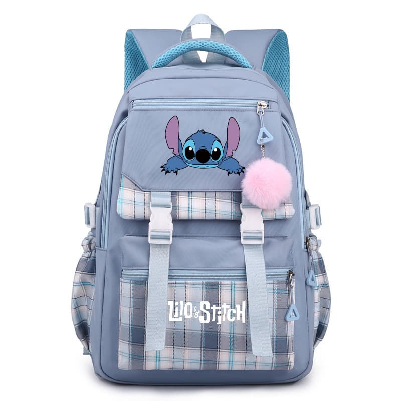 Stitch Grande Capacidade Crianças Mochila Leve Meninas À Prova Dwaterproof Água Computador