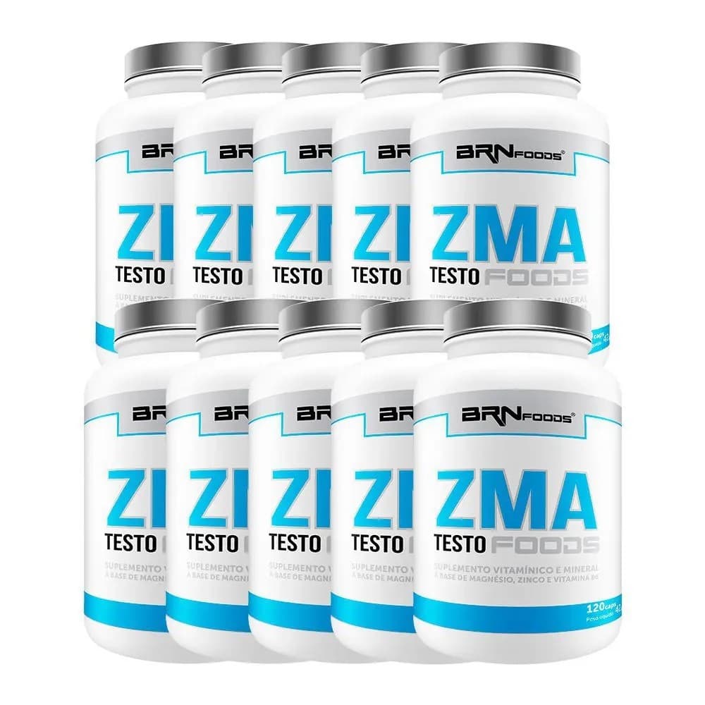 KIT - 10x ZMA Testo - BRN Foods