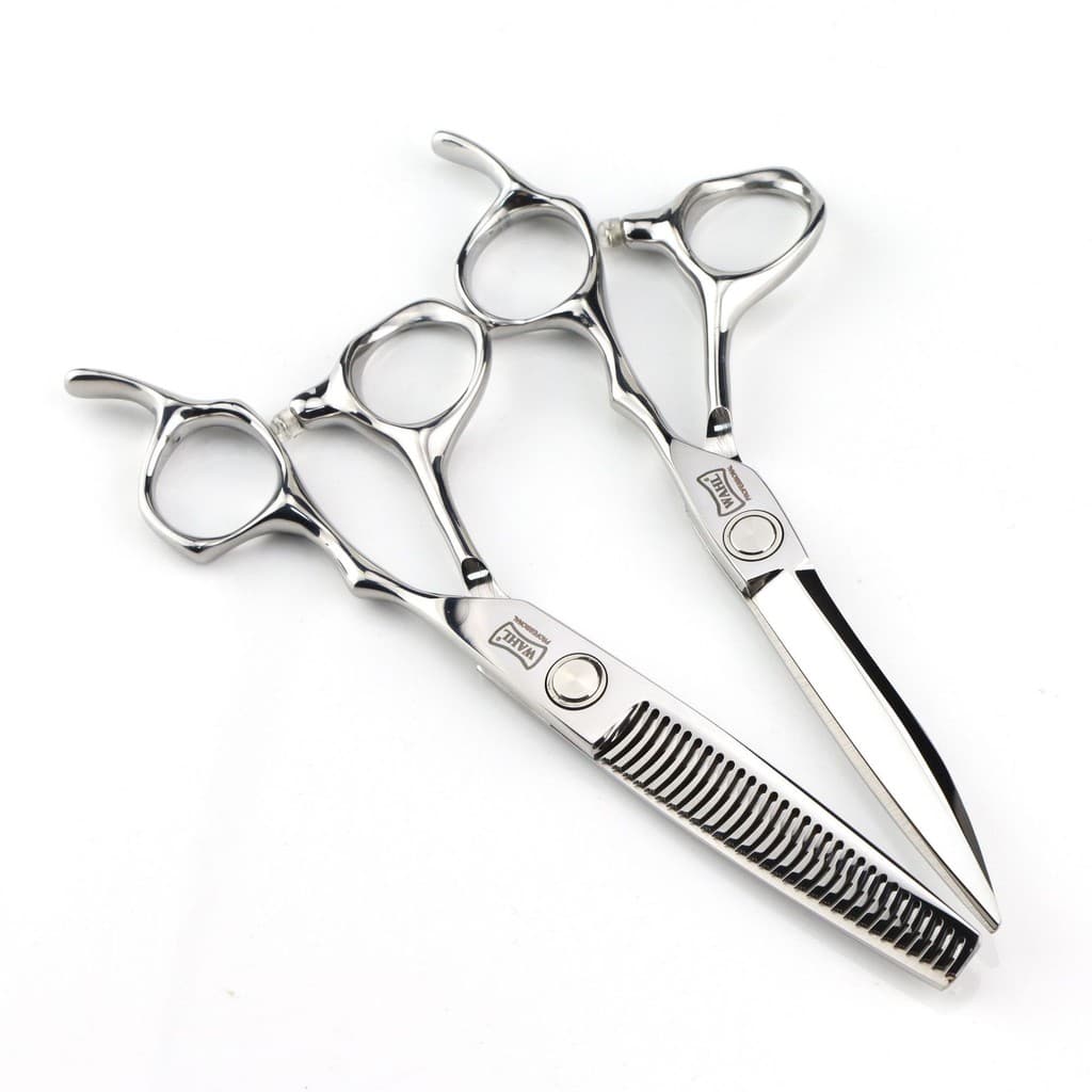Tesoura De Cabelo Mizutani Prateada FM-20 De 6.0 Polegadas