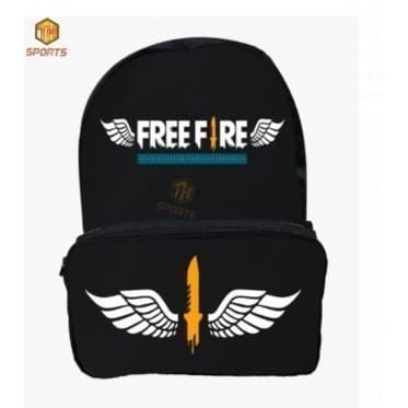 Mochila Masculina Free Fire Angelical Costa Juvenil Escolar em oferta