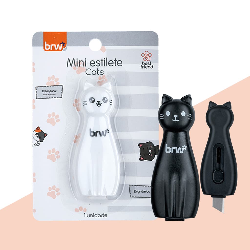 Mini Estilete Cats Best Friend - Envio Sortido