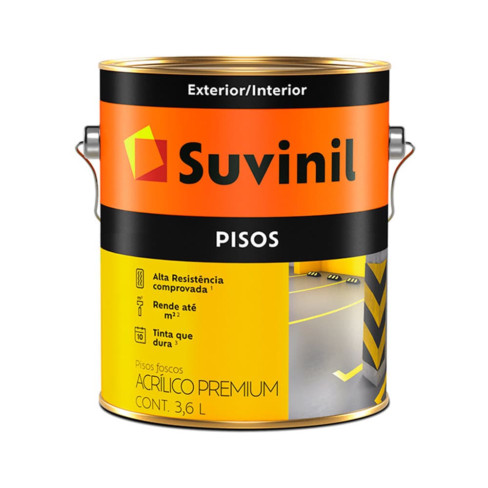 Tinta para Piso Suvinil Verde 3.6L