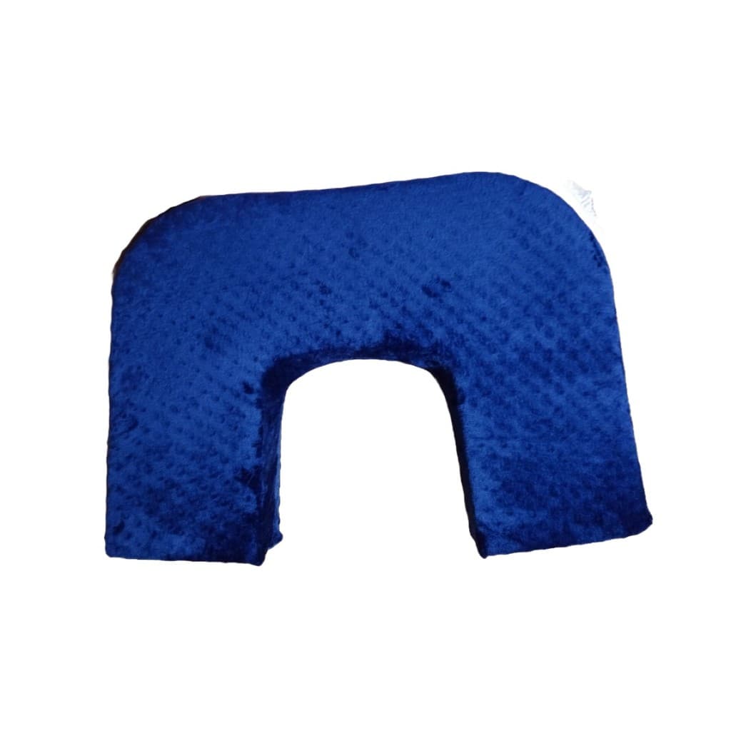 Almofada Gemeos Grande Texturizada Gemelar - Azul Marinho