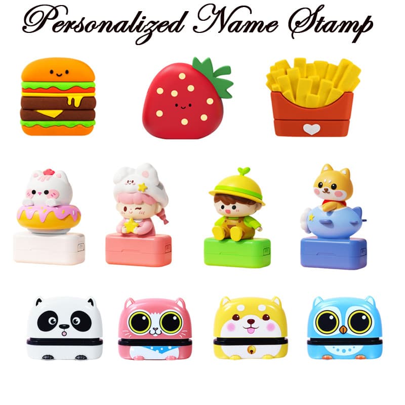 Carimbo De Nome Personalizado Para Menina Menino Kingdergarden Crianças Roupas À Prova Dwaterproof Água Presente DIY Art