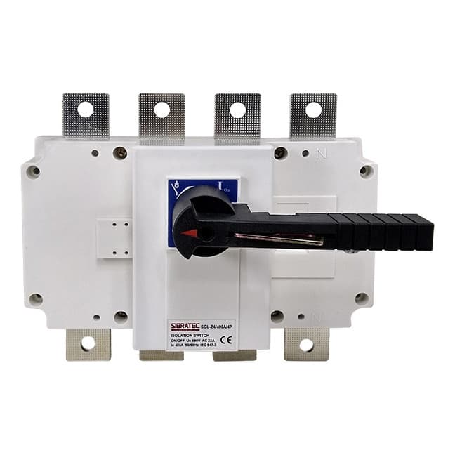 Chave Seccionadora Rotativa SGL-Z-4P 2 Posições 400A