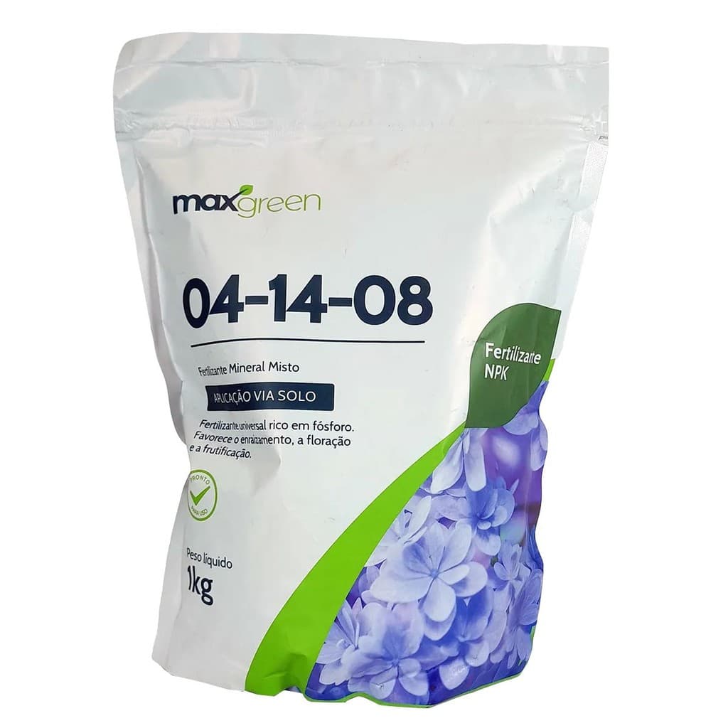 Adubo Fertilizante Forth Maxgreen 04-14-08 1kg