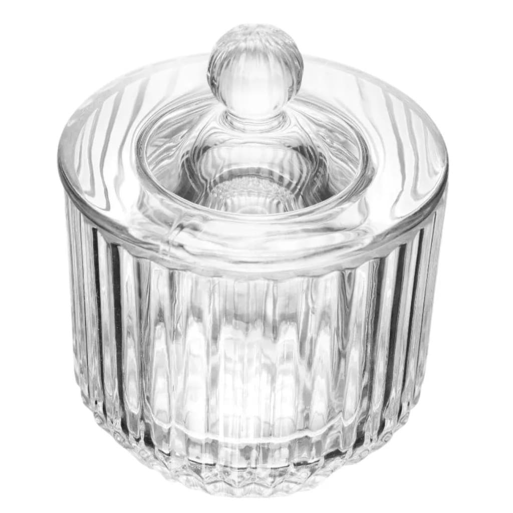 Mantegueira Francesa Imperio Em Vidro 9cm Cristal Wolff