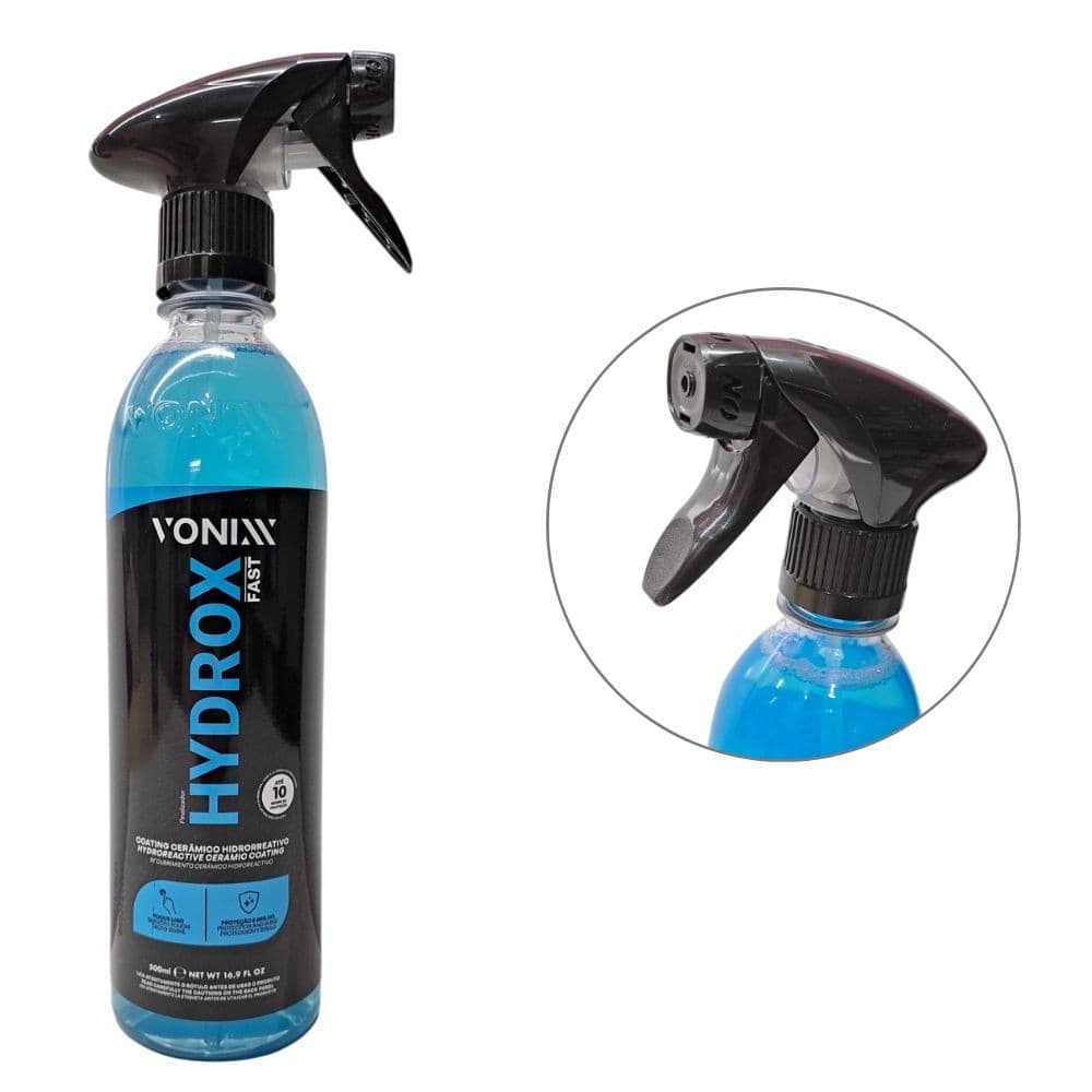 Cristalizador Hidrorepelente Hydrox Fast 500ml Pintura Vidro